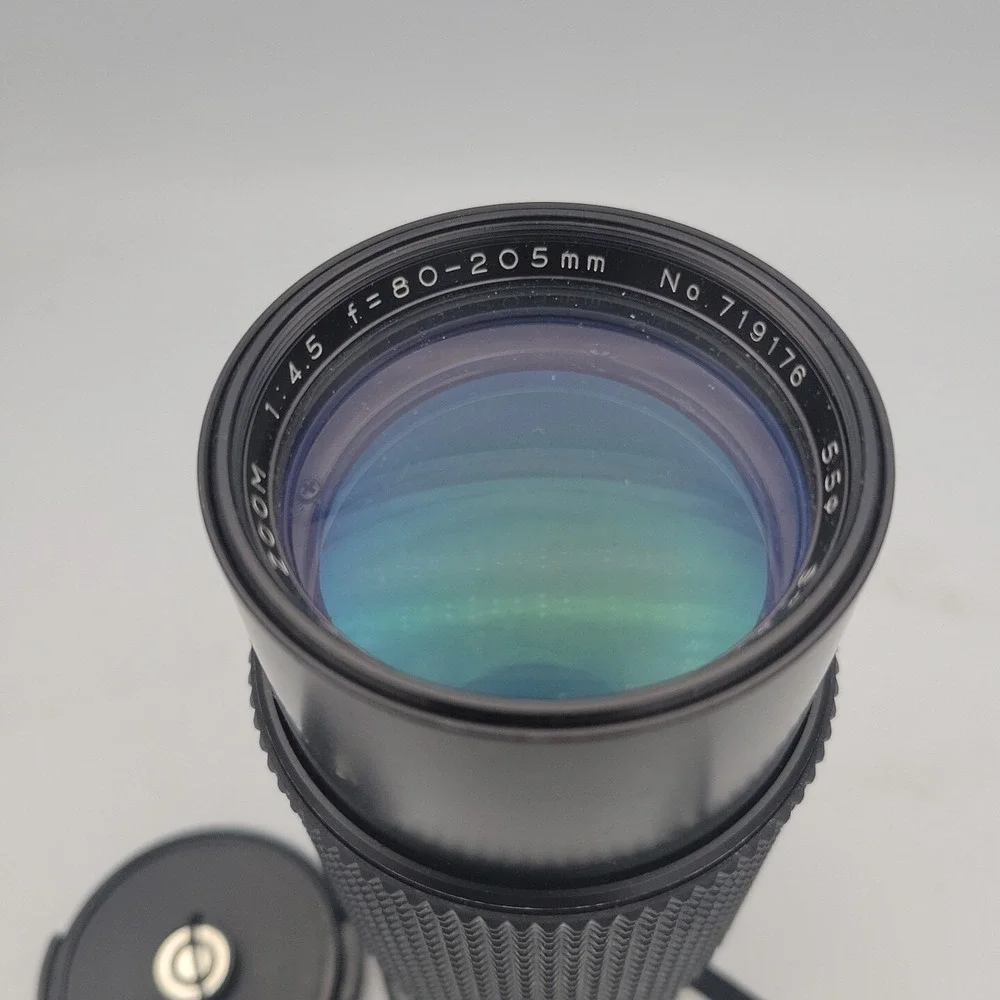 Star-D 80-205mm f/4.5 Auto Zoom Lens for Canon FD F-1 Mount Japan MC